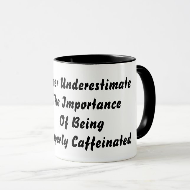 Taza Nunca Subestimes (Anverso derecho)