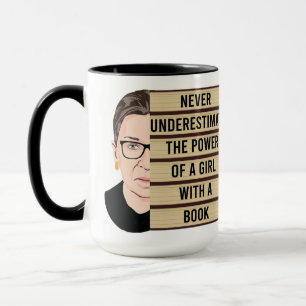 Taza Nunca subestimes el poder de un Chica