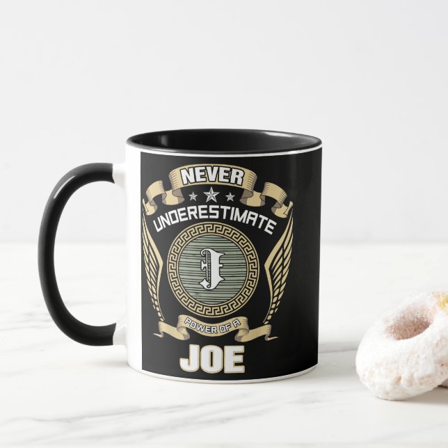 TAZA NUNCA_SUBESTIMES_EL_PODER_DE_UN_JOE (Con donut)