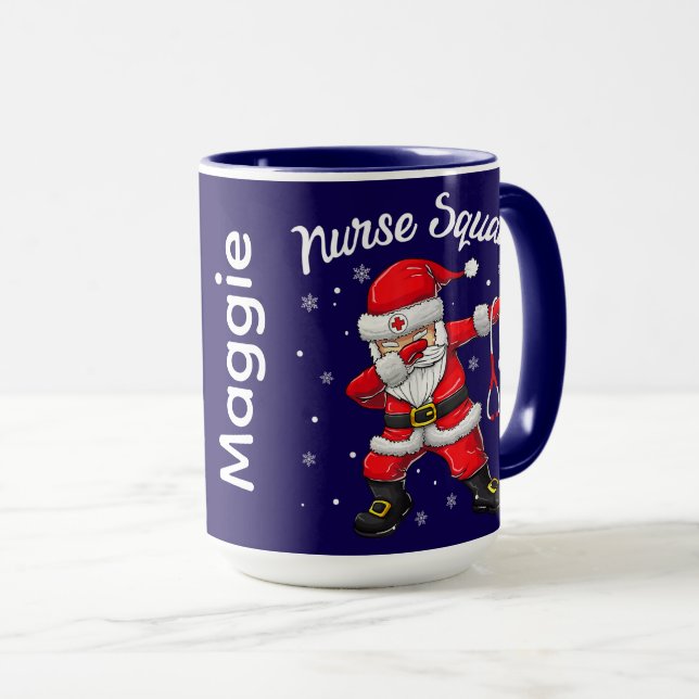 Taza Nurse Squad Christmas  (Anverso derecho)