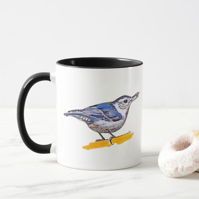 Taza Nuthatch (Con donut)
