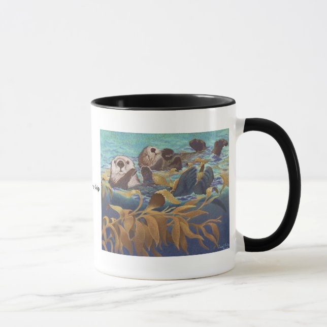 Taza Nutrias de mar (Derecha)