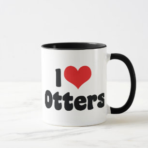 Taza Nutrias del Corazón que Amo