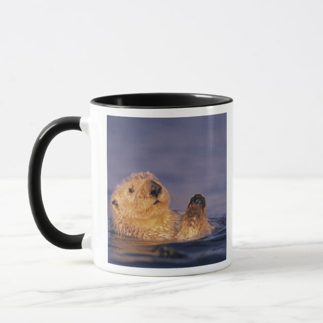 Taza Nutrias marinas, Enhydra lutris 2 (Izquierda)