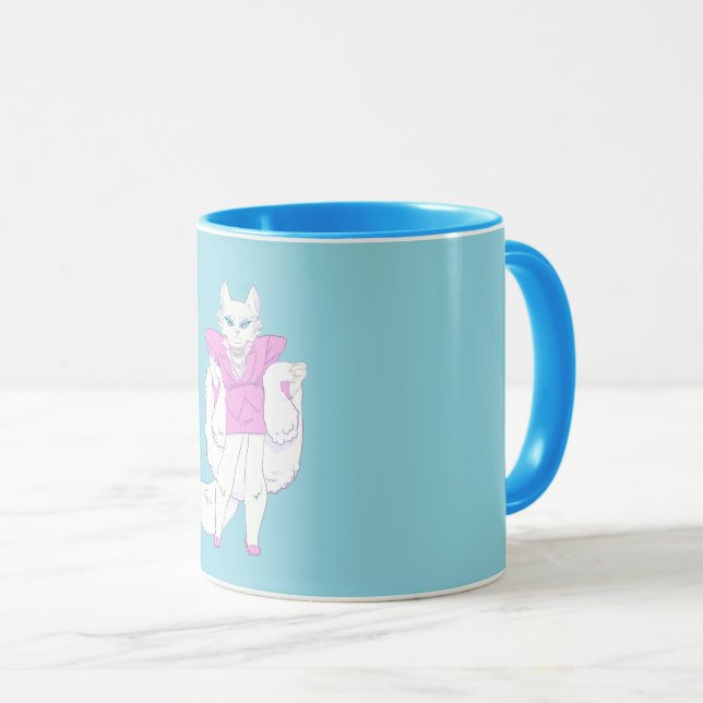 Taza NYGEL Laurel Mug de dos tonos, 15 oz (Anverso derecho)