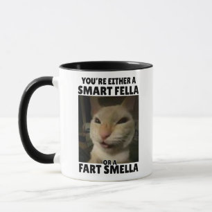Taza O eres un tipo inteligente o un hediondo