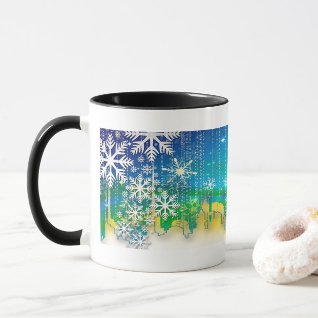 Taza O Navidades de la Santa Noche Mug (Con donut)