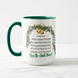 Taza O SALIENTES Navidades NOCTURNOS Himno & Scripture