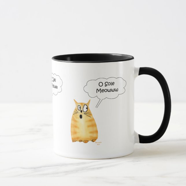 Taza O Sole Meow Mug (Derecha)