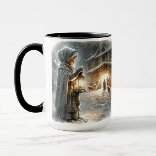 Taza O Ven, Todos Tus Navidades Fieles Coffee Mug (Izquierda)