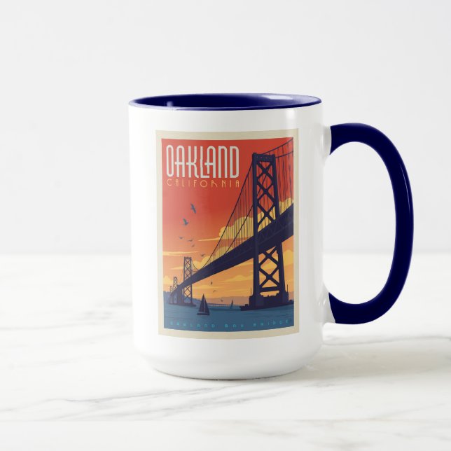 Taza Oakland, California (Derecha)
