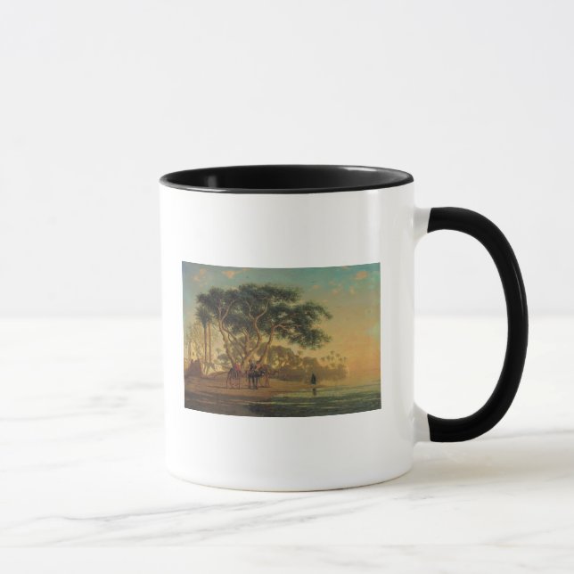 Taza Oasis árabe, 1853 (Derecha)
