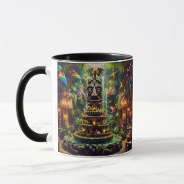 Taza Oasis Serenata Tropical de Tiki Haven