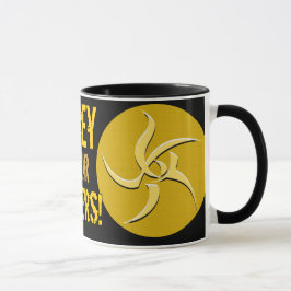 Taza ¡Obedece a tus Ancianos! Rótulo Amarillo Ringer Mu