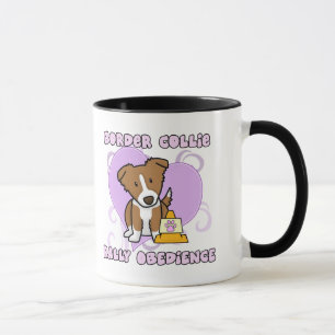 Taza Obediencia de la reunión del border collie de