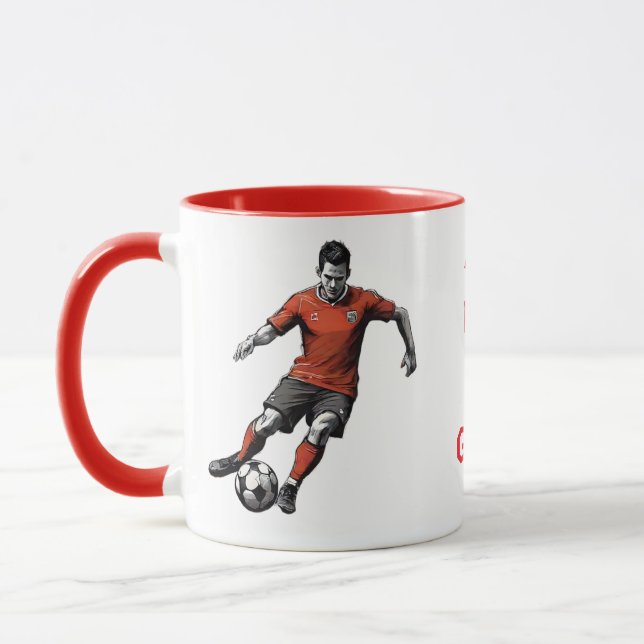 Taza Objetivo para un fútbol de gol (Izquierda)