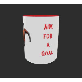 Taza Objetivo para un fútbol de gol