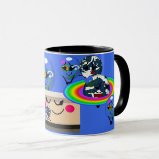Taza objeto cosmos earth y biomo