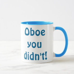 Taza Oboe que usted no asaltó