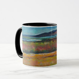 Taza Obras de arte pintadas en la costa