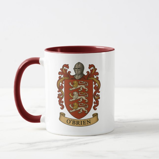 Taza O'Brien Coat of Arms Mug (Izquierda)