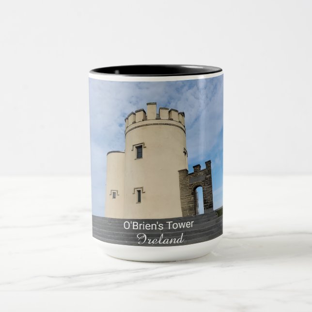 Taza O'Brien's Tower Ireland Souvenir Coffee Cup (Centro)