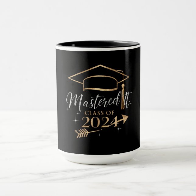 Taza Obsequios de graduación para su máster en clases d (Centro)