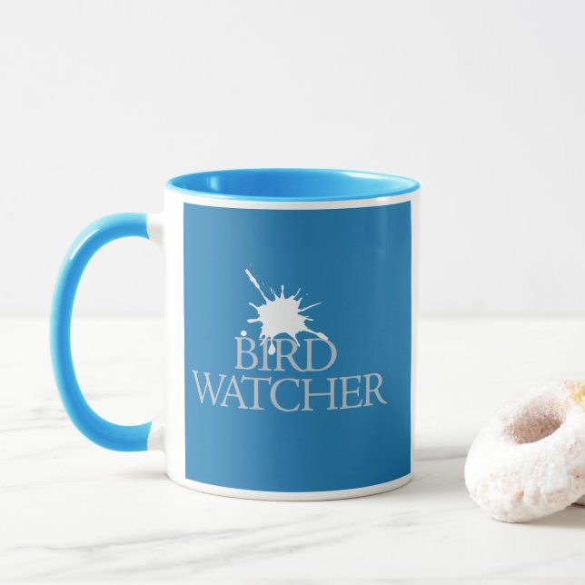 Taza Observador de aves (Con donut)