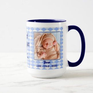 Taza OBSOLETO: Nueva foto orgullosa del bebé del abuelo