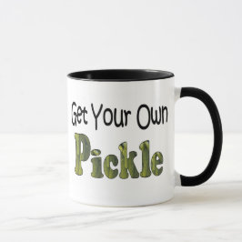 Taza Obtén Tu Propio Pepinillo