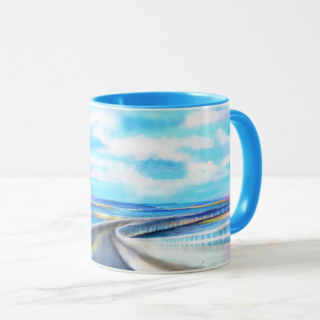 Taza OBX Hwy 12 (Anverso derecho)