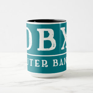 Taza OBX Outer Banx OUR BANKS North Carolina