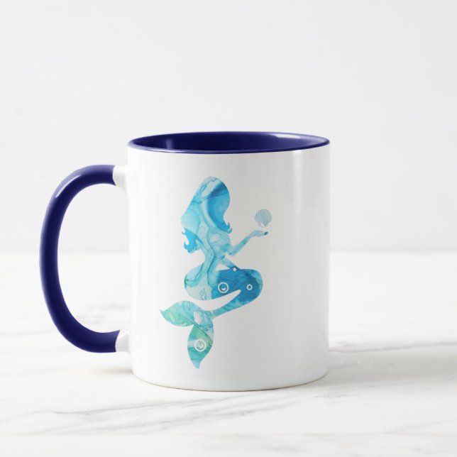 Taza Ocean Art - Sirena 2 (Izquierda)