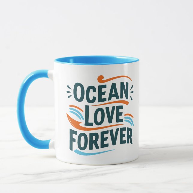 Taza Ocean Love Forever (Izquierda)