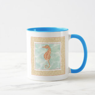 Taza Ocean Naranja Seahorse