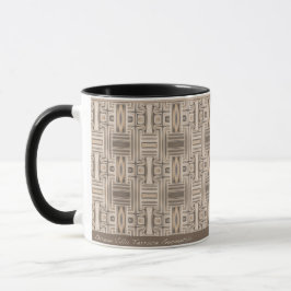 Taza Ocean Villa Terrace Geometric Mug