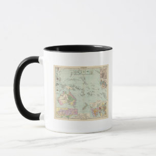 Taza Oceanien - Atlas Mapa de Oceanía