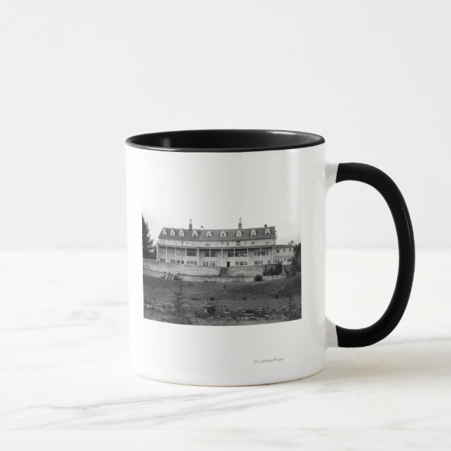 Taza Oceanlake, vista de Oregón del Dorchester House (Derecha)