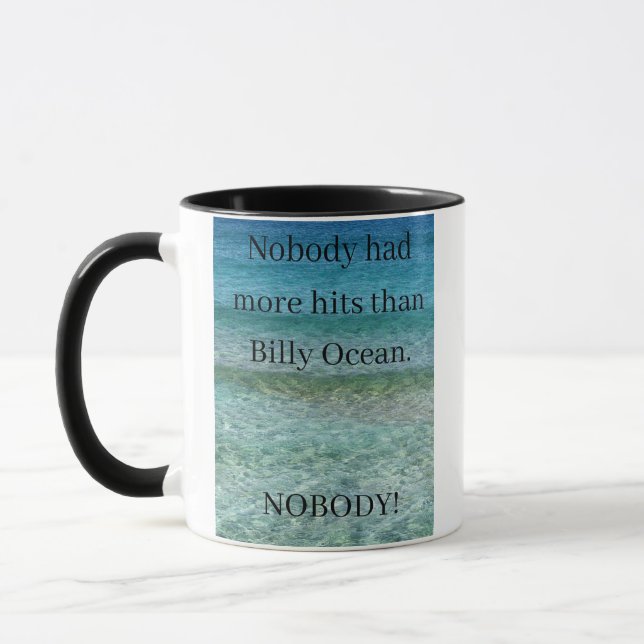 Taza Océano divertido de Billy (Izquierda)