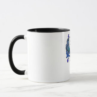 Taza Octo skull blue