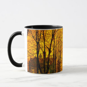 Taza Octubre después del glow John Atkinson Grimshaw