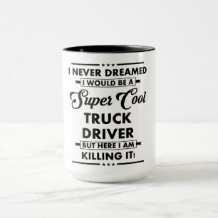 Taza Ocupación/Profesión Divertida Conductor Super Cool