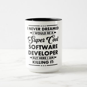 Taza Ocupación/Profesión Divertida Desarrollador Super