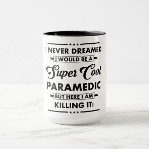 Taza Ocupación/Profesión Divertida Paramédico Super Gua