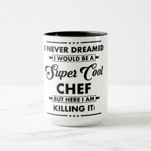 Taza Ocupación/Profesión Divertida Super Chef Genial