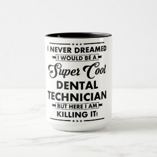 Taza Ocupación/Profesión Divertida Técnico Super Genial