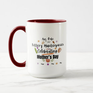 Taza Oda a la alfarería Día de la Madre