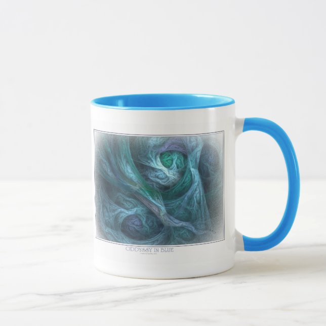 Taza Oddyssy En La Mug Azul (Derecha)