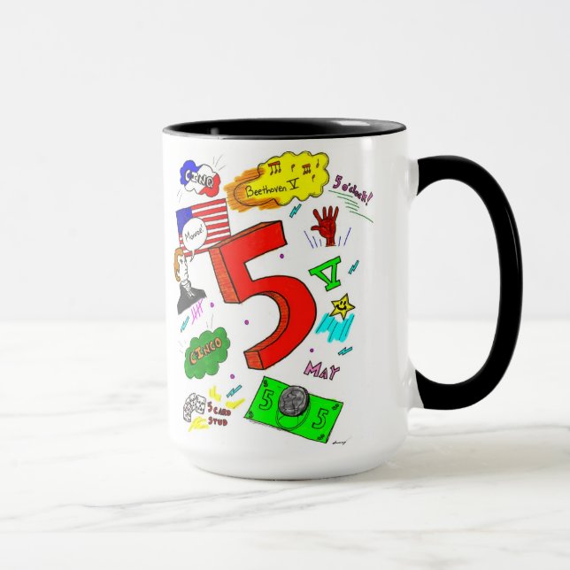 Taza Ode a cinco Mug (Derecha)