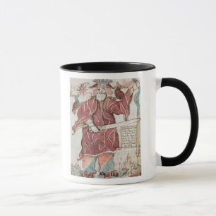 Taza Odin, con sus dos cuervos, Hugin y Munin